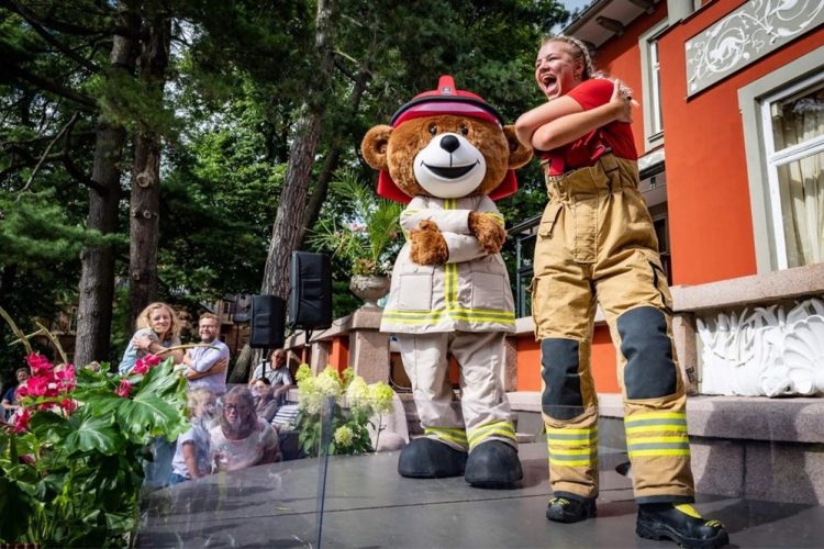 Brannbamsen Bjørnis – Norges viktigste bamse – kommer til Boligmesse!